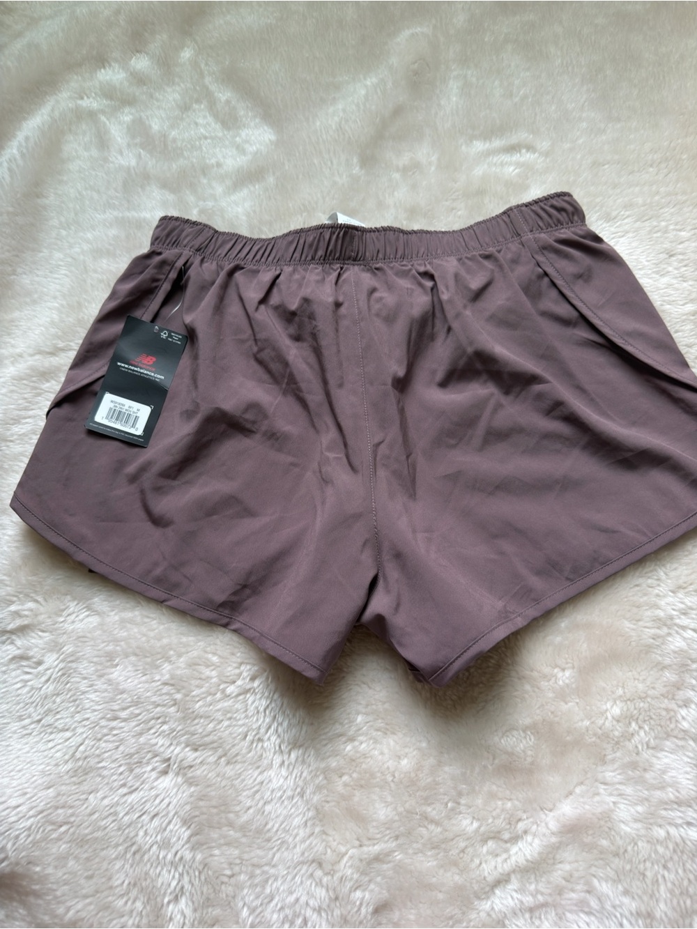 New Balance Women's Mauve Athletic Running Short - Picture 7 of 9